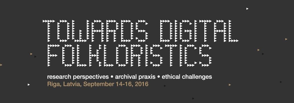 Towards Digital Folkloristics. Research
            Perspectives. Archival Praxis. Ethical Challenges